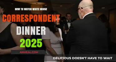 Watch the 2025 White House Correspondents' Dinner: A Complete Guide