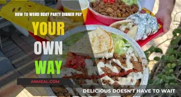 Hosting a Birthday Dinner: Tips for a Successful Pay-Your-Own-Way Celebration