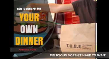 Dining Etiquette: Mastering the Art of Paying for Your Own Meal