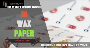 Master the Art of Wrapping Breakfast Sandwiches in Wax Paper