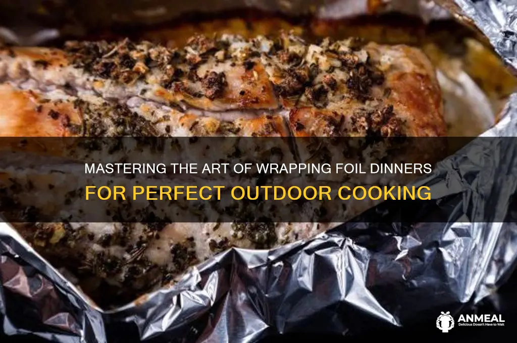 how to wrap a foil dinner