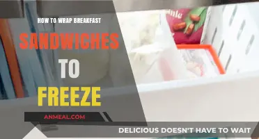 Best Wrap for Breakfast Sandwiches Before Freezing