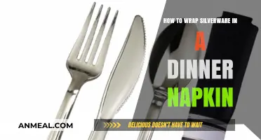 Elegant Napkin Folding: Master Wrapping Silverware for Impressive Table Settings