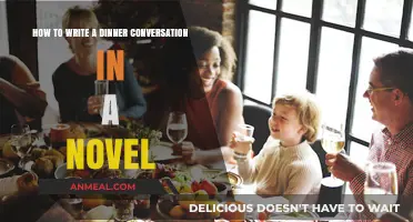 Crafting Engaging Dinner Conversations: A Novelist's Guide to Dialogue Mastery