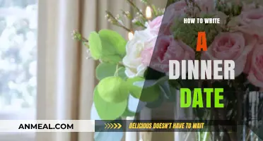 Crafting the Perfect Dinner Date: Tips for an Unforgettable Evening