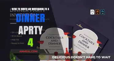 Crafting the Perfect Dinner Party Invitation: Tips and Tricks