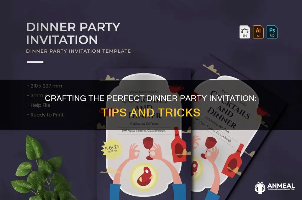 how to write an invitiaioin to a dinner aprty 4