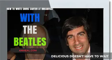 Crafting a Note to Chris Carter: Breakfast with the Beatles Tips