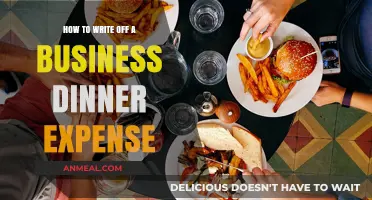 Maximize Tax Savings: Writing Off Business Dinner Expenses Effectively