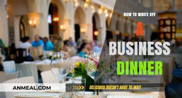 Maximizing Tax Deductions: A Guide to Writing Off Business Dinners