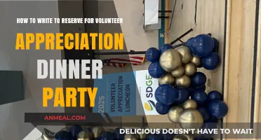 Crafting the Perfect RSVP for Your Volunteer Appreciation Dinner Party
