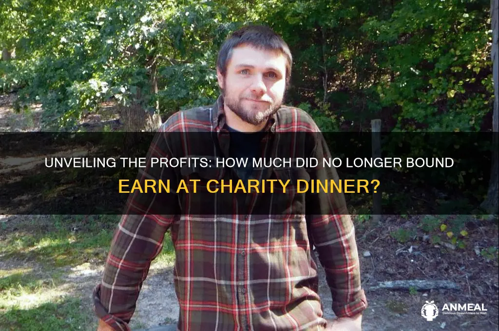 how uch did no longer bound profit at cgsrity dinner