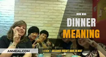 Decoding 'How Was Dinner?' Meaning: A Guide to Its Hidden Nuances