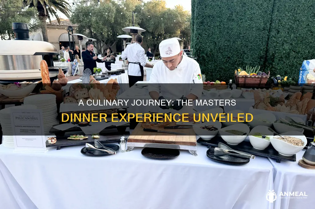 how was the masters dinner