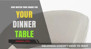 Brighten Your Dining: Easy Chair Whitening Tips for a Stunning Table