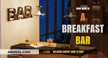 Perfect Breakfast Bar Width: Tips for Ideal Kitchen Counter Design