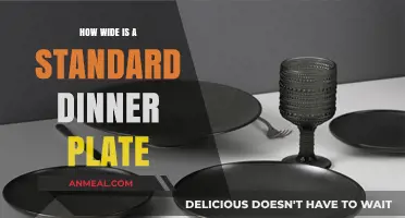 Standard Dinner Plate Width: A Guide to Perfect Table Settings