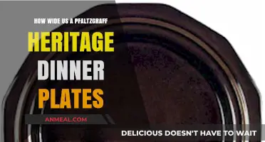 Pfaltzgraff Heritage Dinner Plates: Understanding Their Width and Size