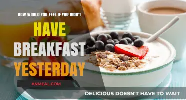 Skipping Breakfast Yesterday: Reflecting on the Impact and Lessons Learned