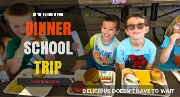 Is £10 Sufficient for a School Dinner Trip? Let's Discuss