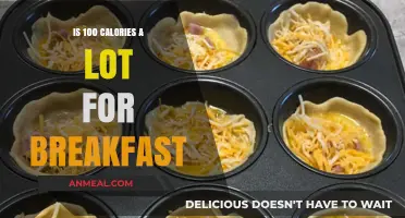 Is 100 Calories Enough to Fuel Your Morning Breakfast?