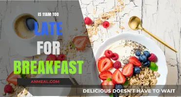 Is 11 AM Too Late for Breakfast? Debunking Meal Timing Myths
