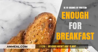 Is 15 Grams of Protein Enough for a Healthy Breakfast?