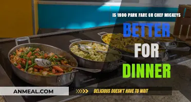 Park Fare vs. Chef Mickey's: Which Dinner Experience Reigns Supreme?