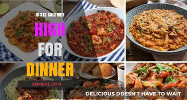 Is 312 Calories a Healthy Dinner Choice? Expert Insights