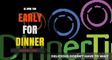 Is 3 PM Dinner Too Early? Debunking Meal Timing Myths