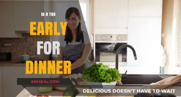 Is 4 PM Too Early for Dinner? Exploring Early Eating Habits