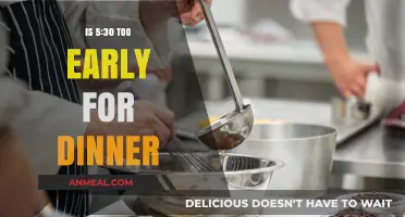 Is 5:30 PM Too Early for Dinner? Exploring Meal Timing