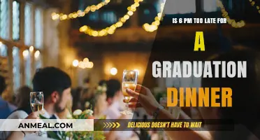 Is 6 PM Too Late for a Graduation Dinner?