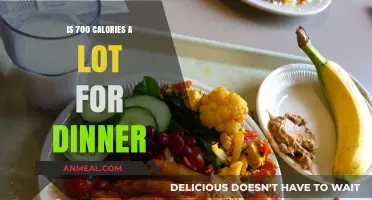 Is 700 Calories for Dinner Too Much or Just Right?
