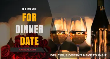 Dinner Date Dilemma: Is 8 PM Too Late for a Romantic Evening?