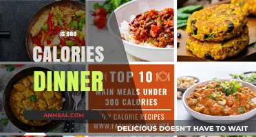 Is a 980-Calorie Dinner Healthy or Excessive for You?