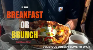 Breakfast or Brunch: Decoding the 9 AM Meal Dilemma