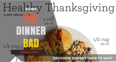 Is a 1000-Calorie Dinner Bad for Your Health?