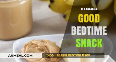 Is a Banana a Good Bedtime Snack? Let's Find Out!