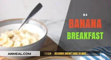 Is a Banana Enough for Breakfast? Nutrition Facts and Tips