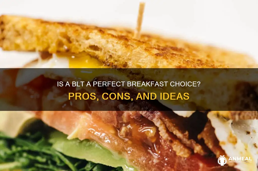 is a blt breakfast