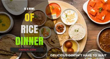 Is a Bowl of Rice Dinner? Exploring the Debate and Cultural Norms