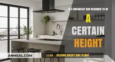 Optimal Breakfast Bar Height: Essential or Flexible Design Choice?