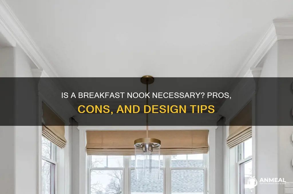 is a breakfast nook necessary