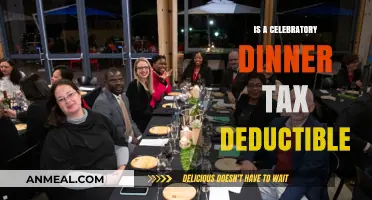 Celebratory Dinner Tax Deduction: What’s Allowed and What’s Not?