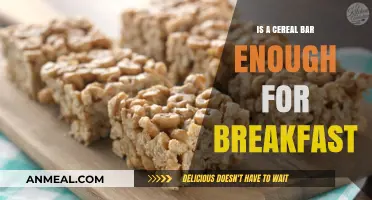 Cereal Bars for Breakfast: Healthy Start or Just a Snack?