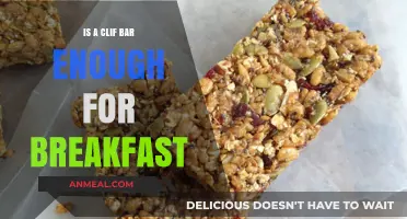 Clif Bar for Breakfast: Is It Enough to Fuel Your Morning?