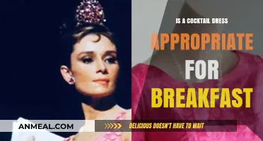 Cocktail Dress for Breakfast: Stylish or Overdressed? Expert Insights