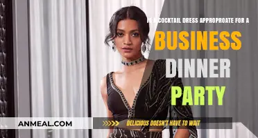 Cocktail Dress Etiquette: Striking the Right Note at Business Dinner Parties