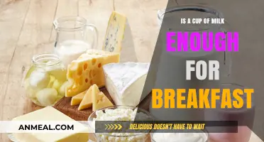Milk for Breakfast: Is a Cup Enough to Start Your Day?